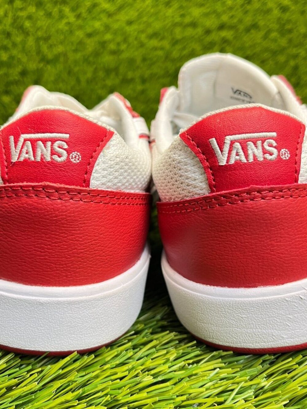 Vans Lowland ComfyCush Womens Size 7 Red White Athletic Skateboard Shoes Sneaker - Picture 7 of 11